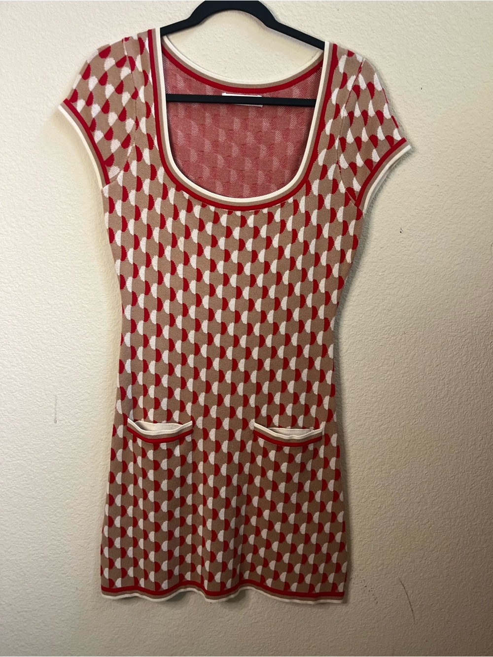 Anthropologie Square Neck sweater midi dress Size XS - Picture 3 of 9